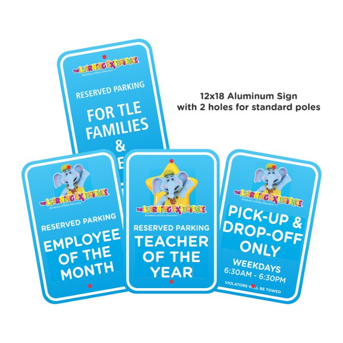 12×18 Parking Sign