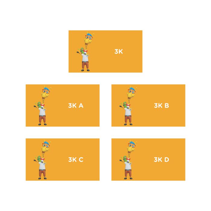 3K Projecting Hallway Sign Options