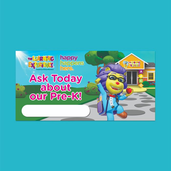 Ask About Pre-K Banner with Personalization