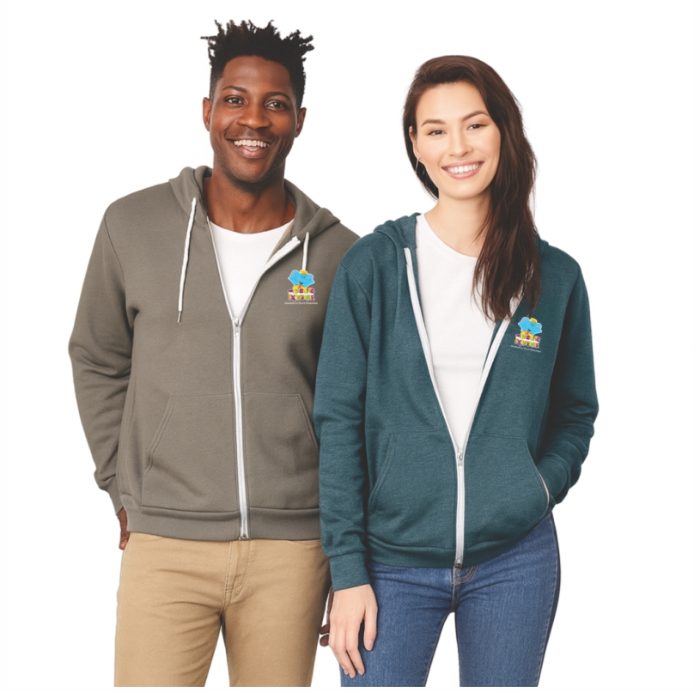 Bella + Canvas Full Zipper Hoodie