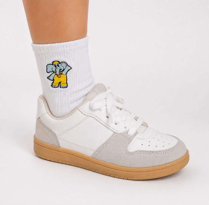 Bubbles Embroidered Crew Socks – 3 Pairs