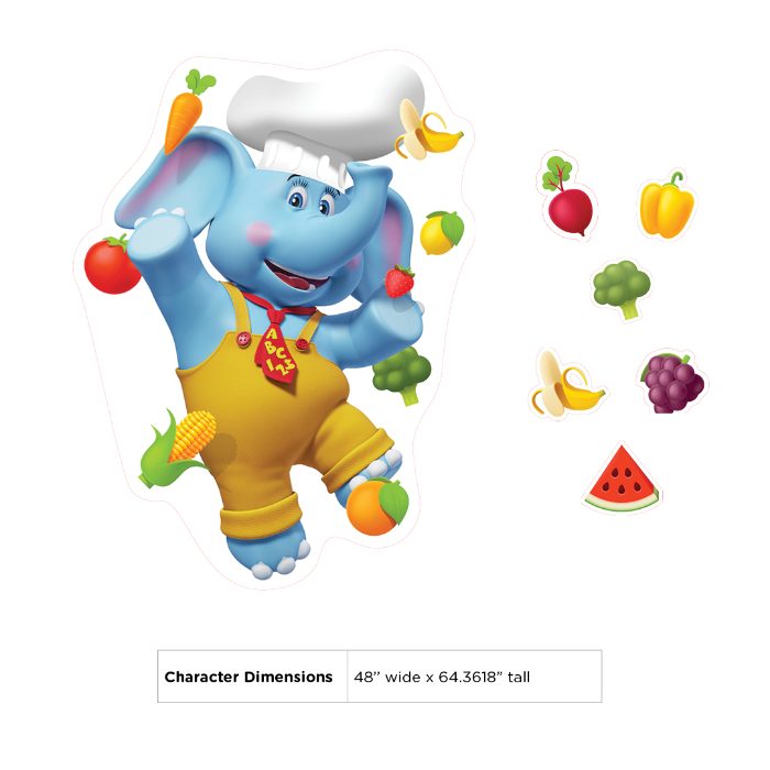 Character Hallway Decals – Bubbles