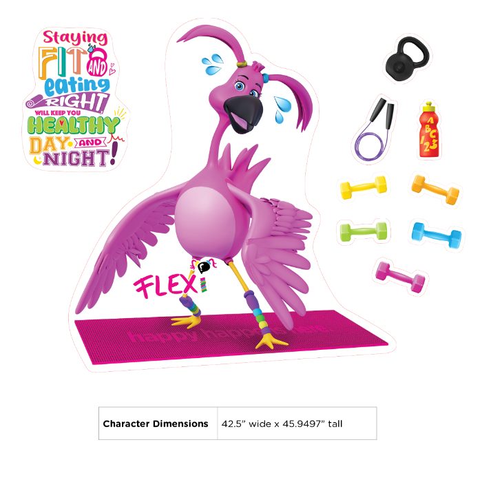 Character Hallway Decals – Flexi