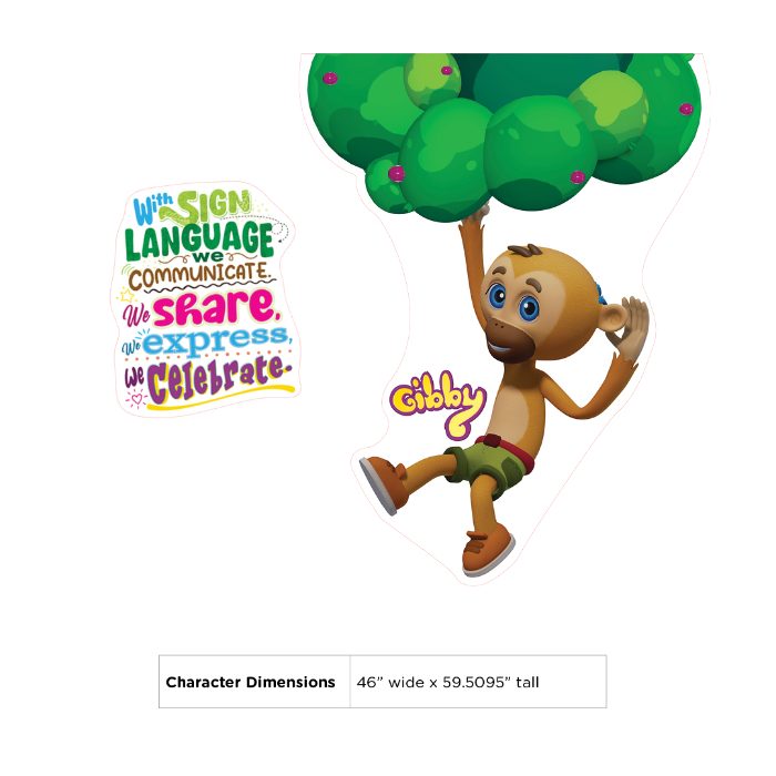 Character Hallway Decals – Gibby