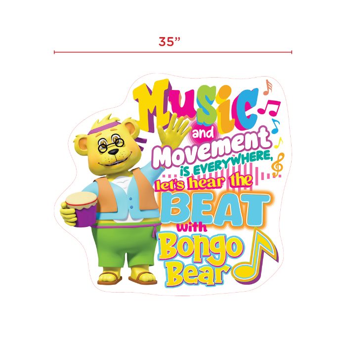 Character Decal – Bongo Motto