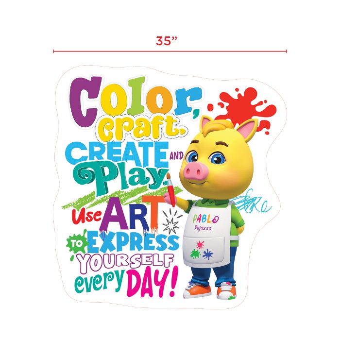 Character Decal – Pablo Motto