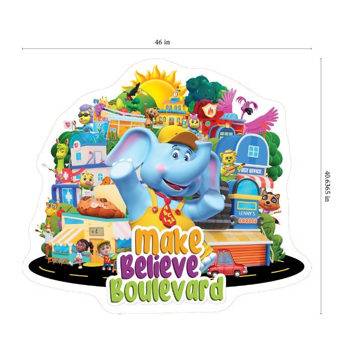 Make Believe Blvd – Wall Fathead Decal