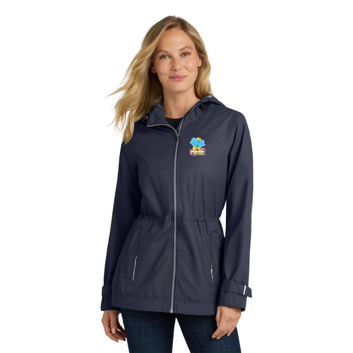 Ladies Northwest Hooded Slicker Zip