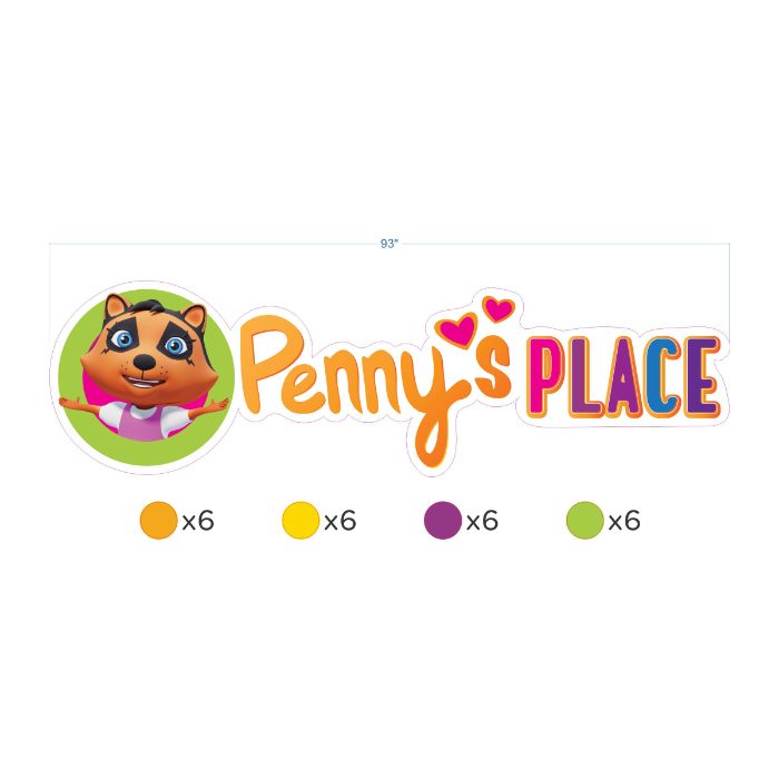 Penny’s Place for Staff Lounge – Wall Fathead Decal