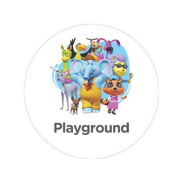 Playground Door Decal Sign