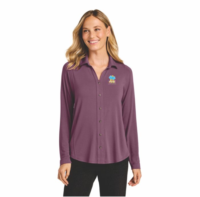 Women’s Luxe Knit Button Tunic