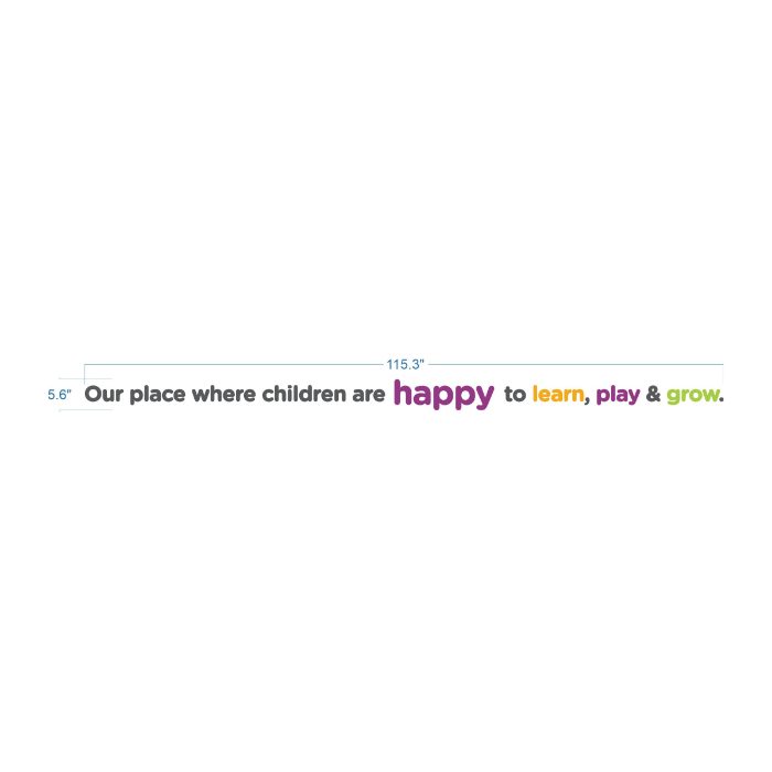 Positioning Statement Decal for Lobby – Wall Fathead Decal