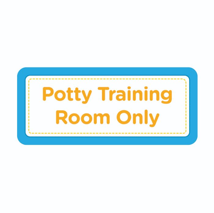 Potty Training Room – Wall Fathead Decal