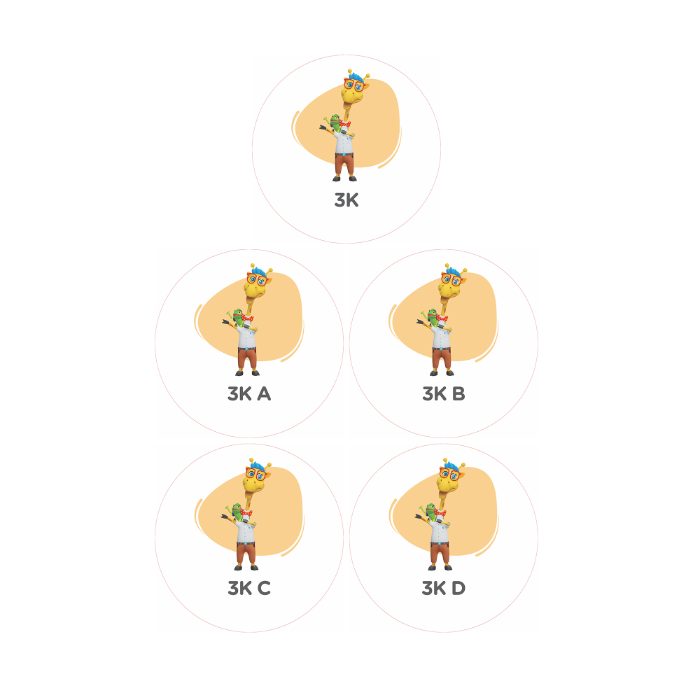 3K Door Decal Options