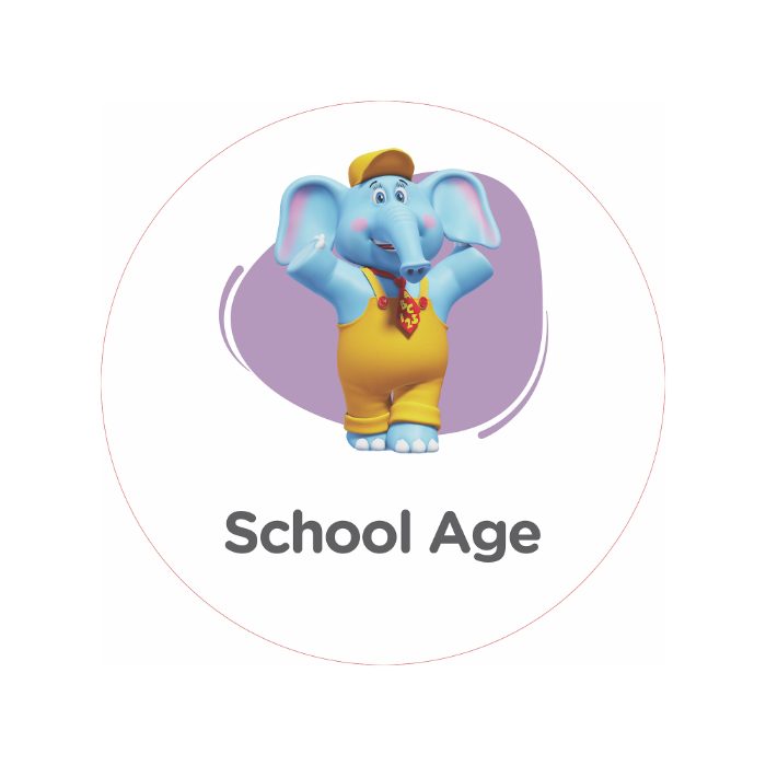 School Age Door Decal Sign