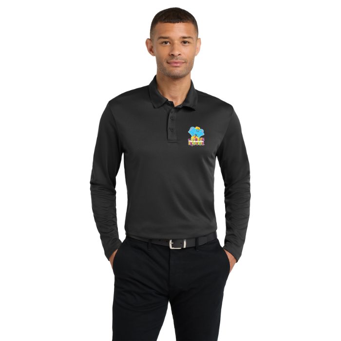 Men’s Silk Touch Performance Long Sleeve Polo