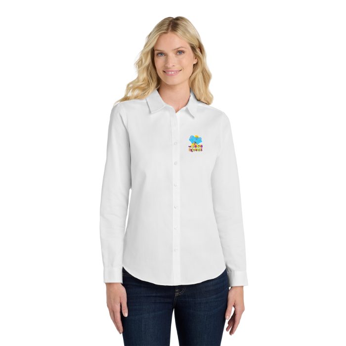 Ladies Long Sleeve Super-Pro Administrative Button Down