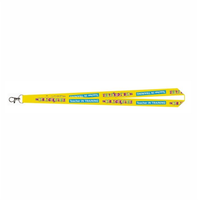 Yellow Teacher in Training Lanyards – Pack of 10