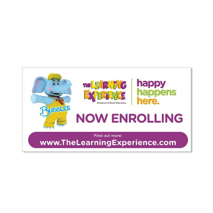Now Enrolling Banner