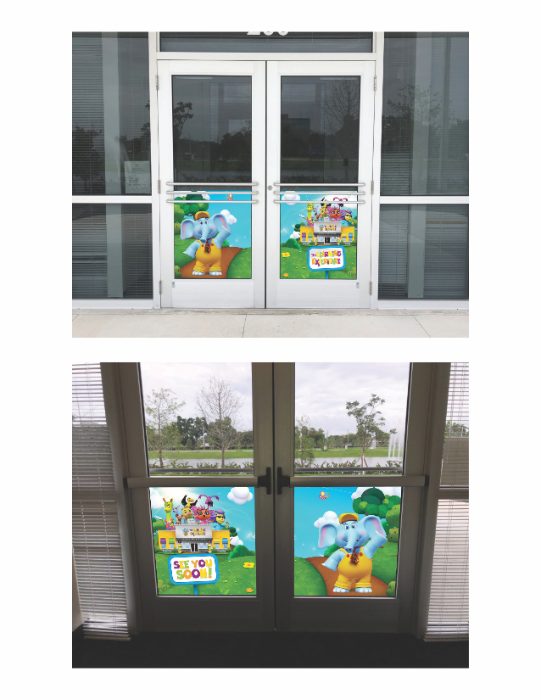 Front Window Door Decals 26.5″ x 30″ – Set of 4