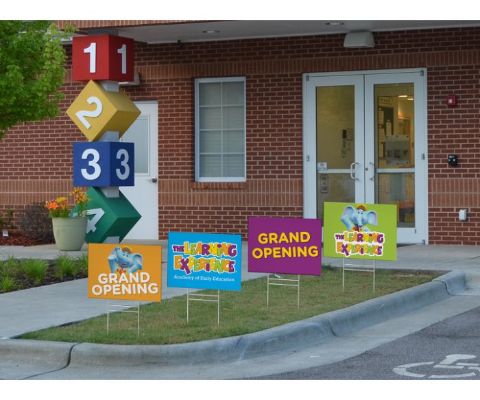 Yard Signs – Pack of 4