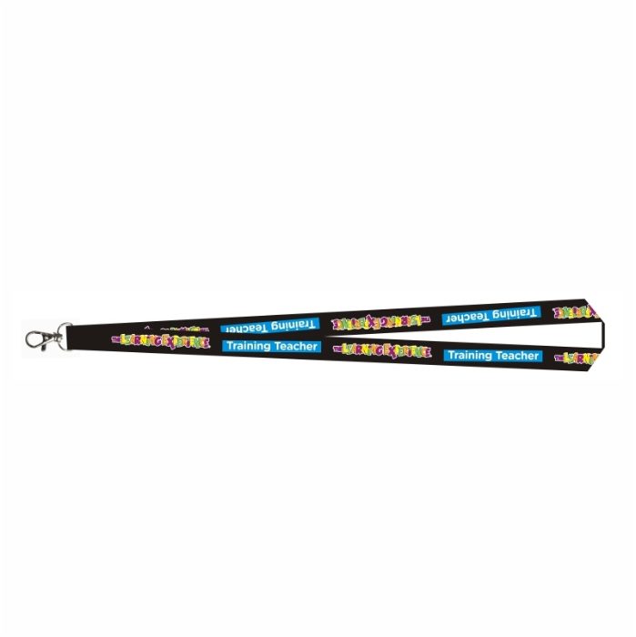 Black Training Teacher Lanyards – Pack of 10
