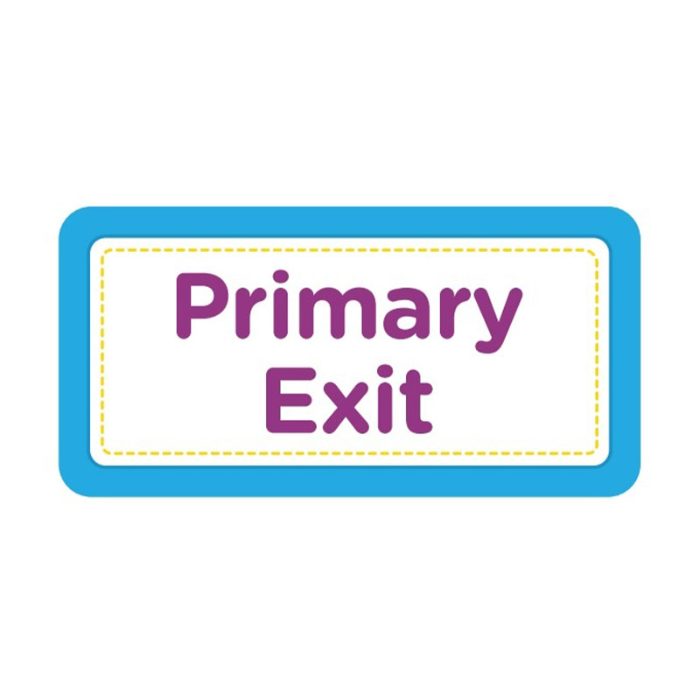 Primary Exit – Wall Fathead Decal