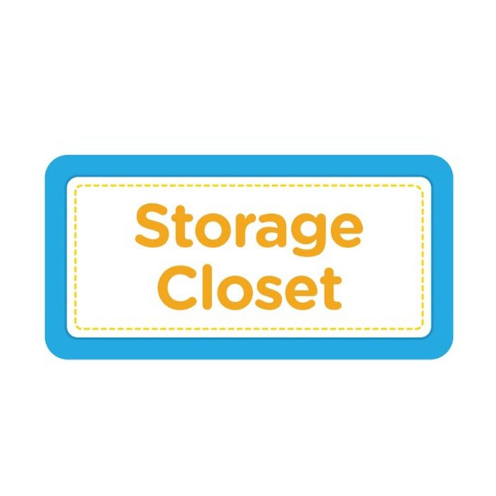Storage Closet – Wall Fathead Decal