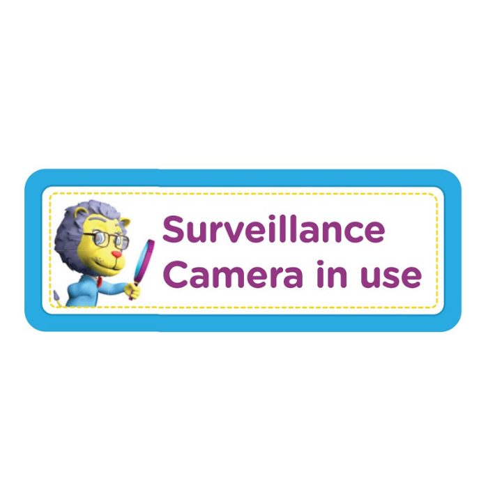 Surveillance Camera in Use – Wall Fathead Decal