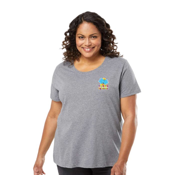 Women’s Curvy Collection Fine Jersey Tee